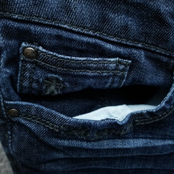 Esprit Women's 2 EDC Blue Straight Jeans 32" 32.5" 7.5" - Picture 3 of 12